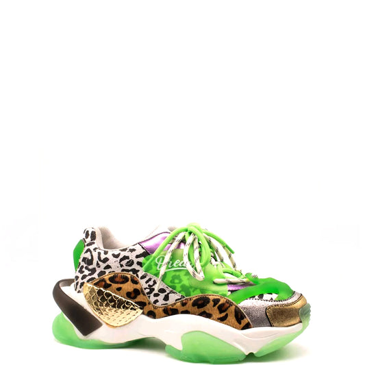 XY166-2 / SILVER+GREEN