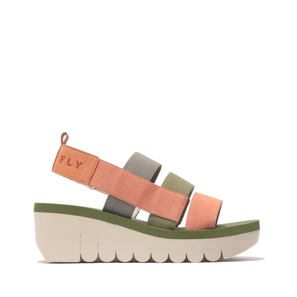 YERE / TEA ROSE+MULTI+GREEN