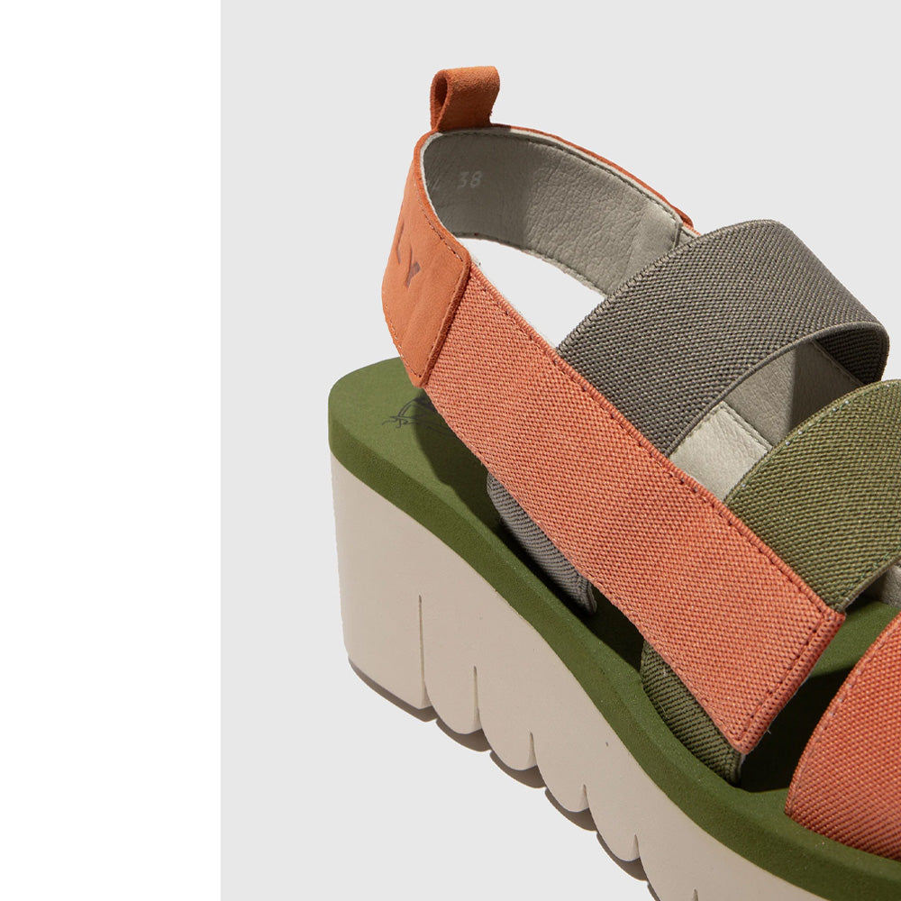 YERE / TEA ROSE+MULTI+GREEN