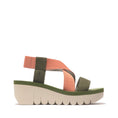 Load image into Gallery viewer, YABI / ARMY GREEN+TEA ROSE
