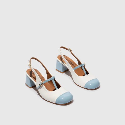 SOLN / SKY BLUE+OFFWHITE