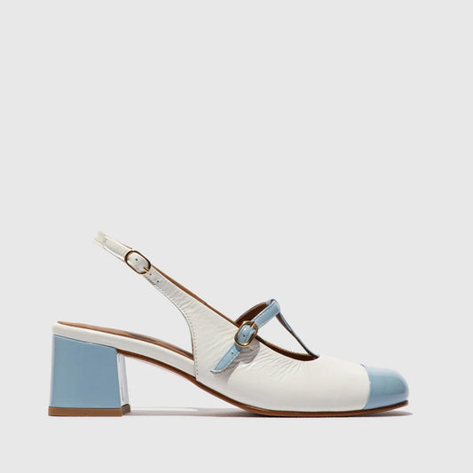 SOLN / SKY BLUE+OFFWHITE