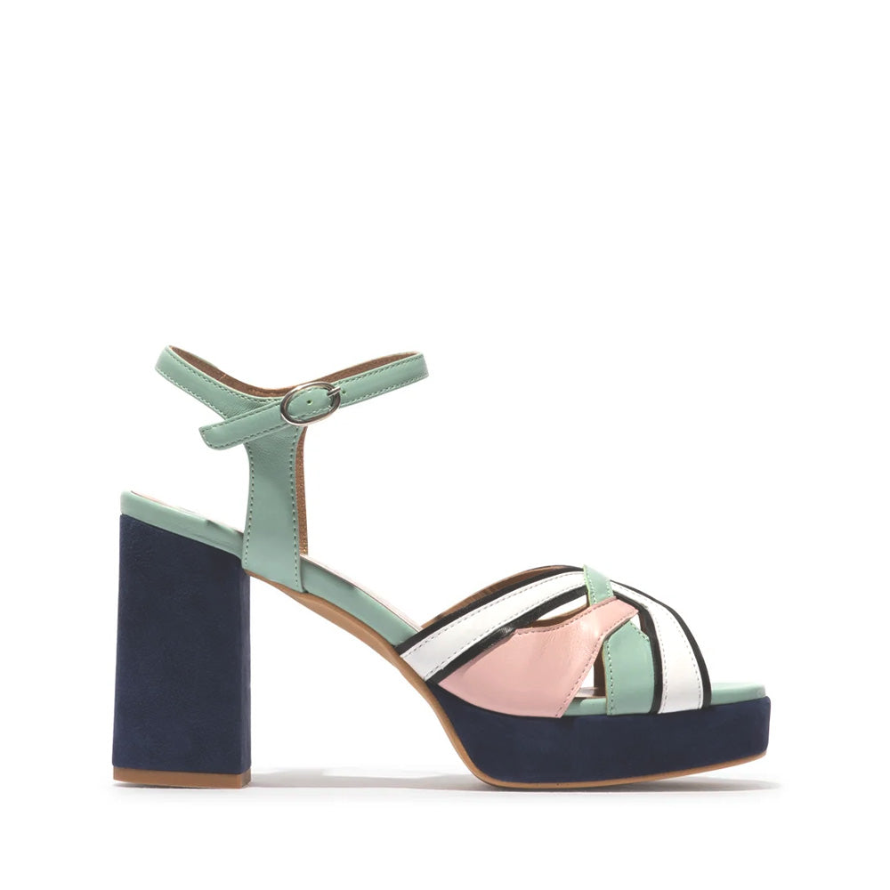 EZUI / SPEARMINT+PALE PINK+BLACK