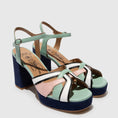 Load image into Gallery viewer, EZUI / SPEARMINT+PALE PINK+BLACK
