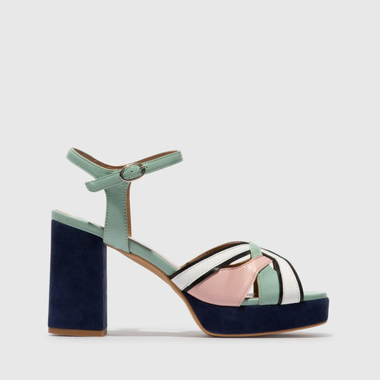 EZUI / SPEARMINT+PALE PINK+BLACK