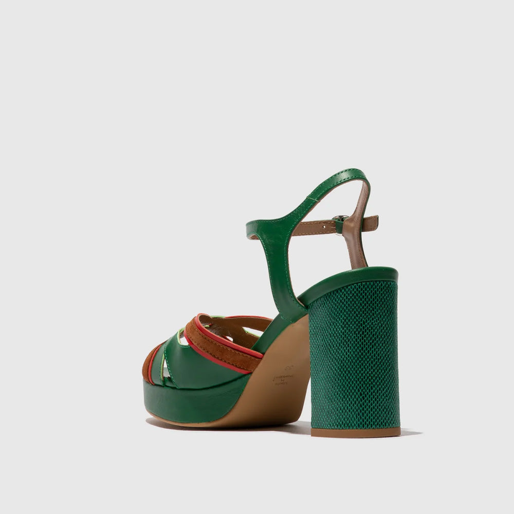 EZUI / EMERALD+DK.RED+CAMEL