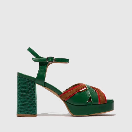 EZUI / EMERALD+DK.RED+CAMEL