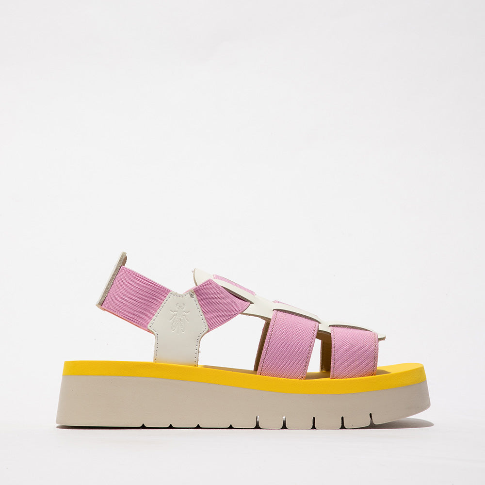 SAMB / WHITE+PINK+YELLOW