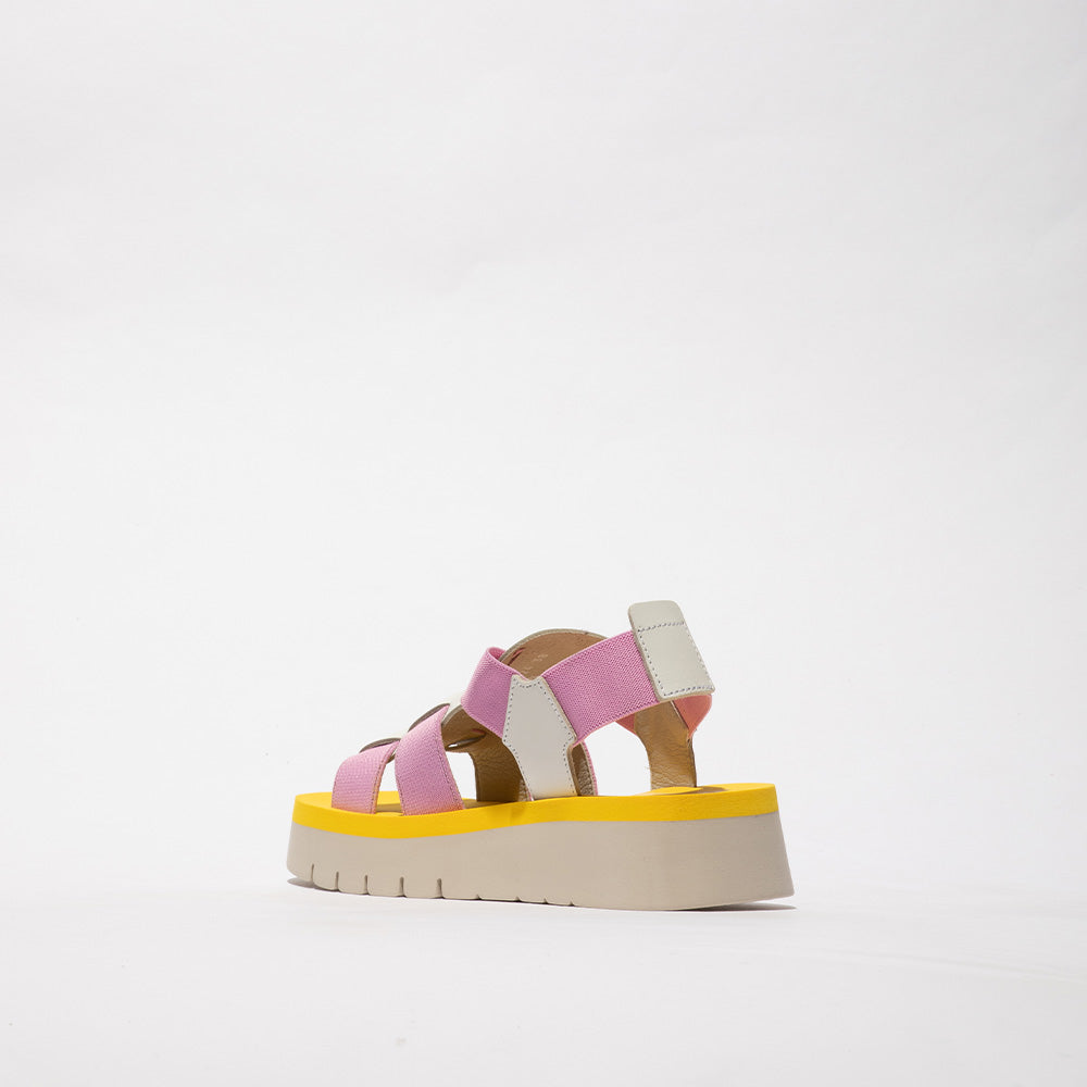 SAMB / WHITE+PINK+YELLOW
