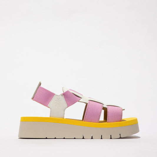 SAMB / WHITE+PINK+YELLOW