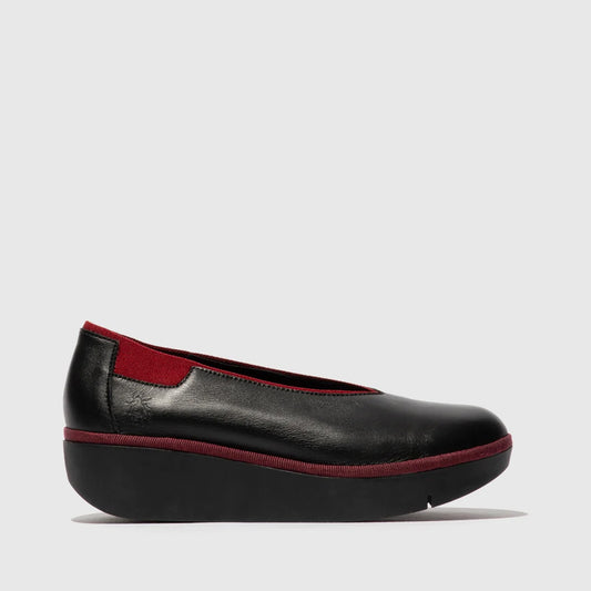 JURY / BLACK (BURGUNDY)