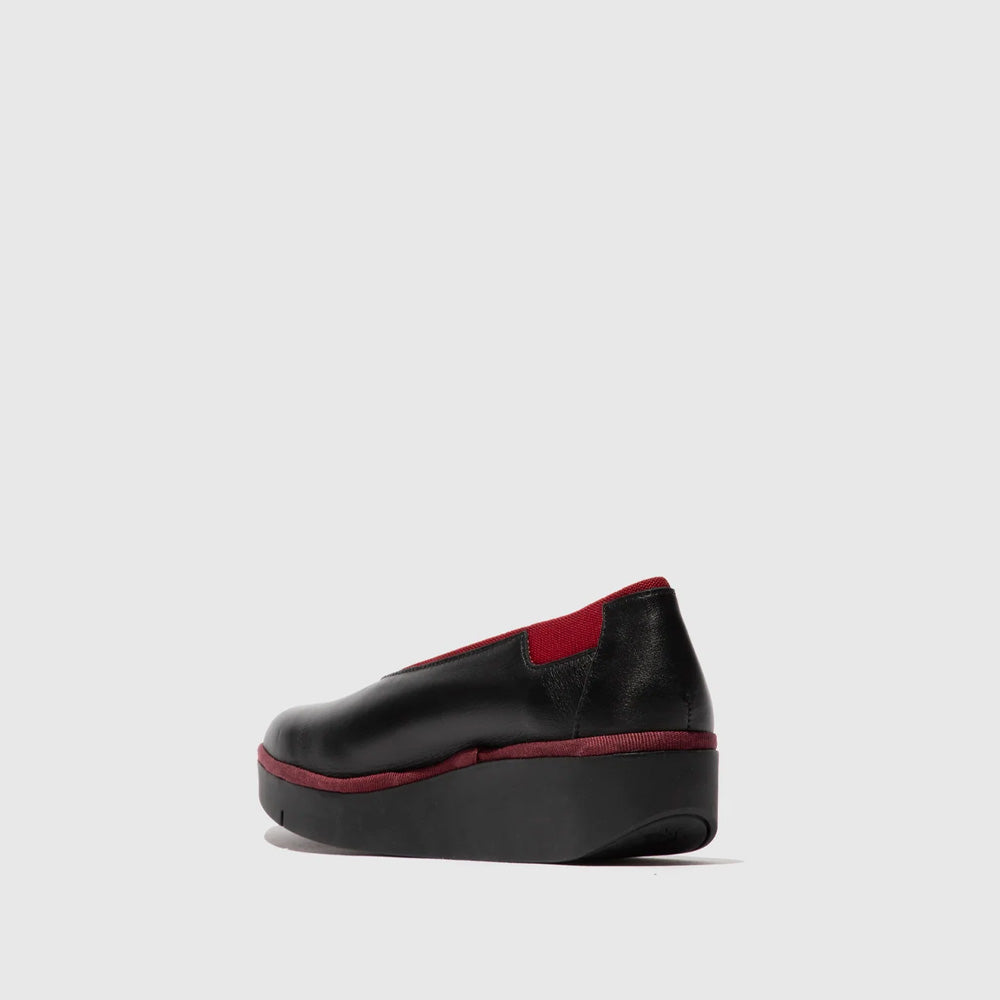 JURY / BLACK (BURGUNDY)
