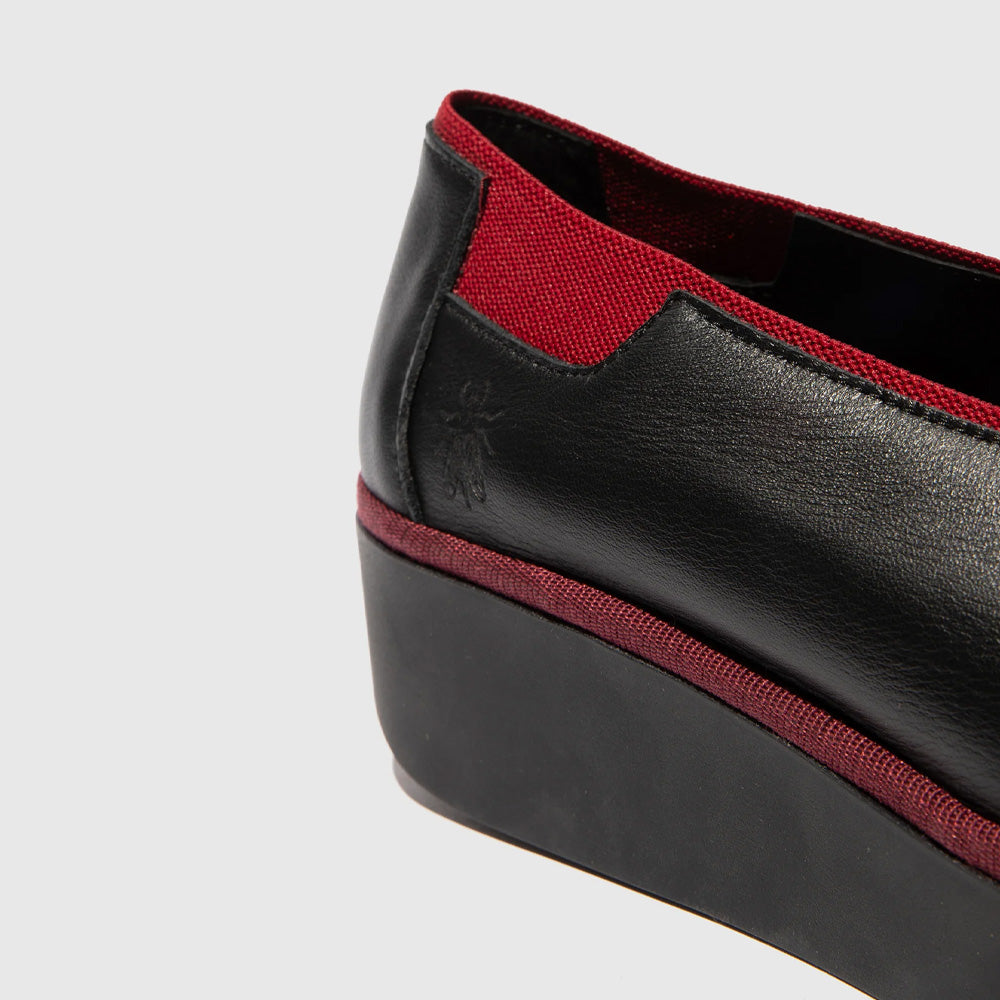 JURY / BLACK (BURGUNDY)