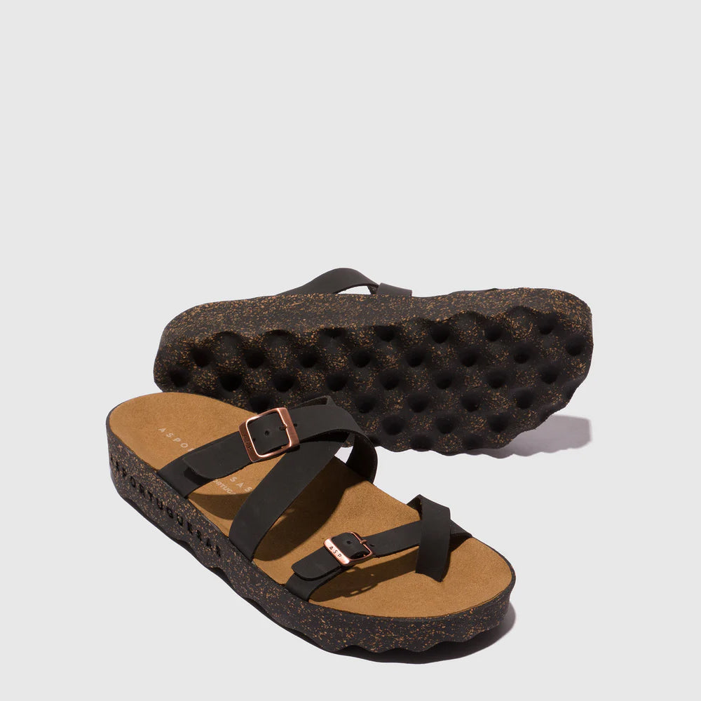 CAPRI L / NUBUCK BLACK