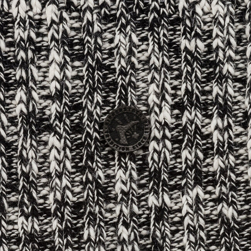 COTTON SLUB M / BLACK GRAY