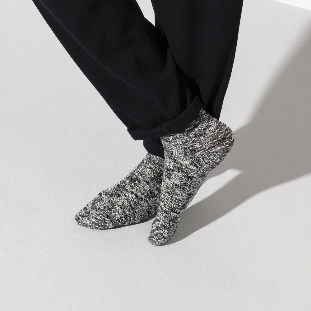 COTTON SLUB M / BLACK GRAY