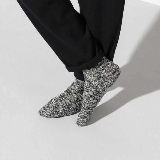 COTTON SLUB M / BLACK GRAY