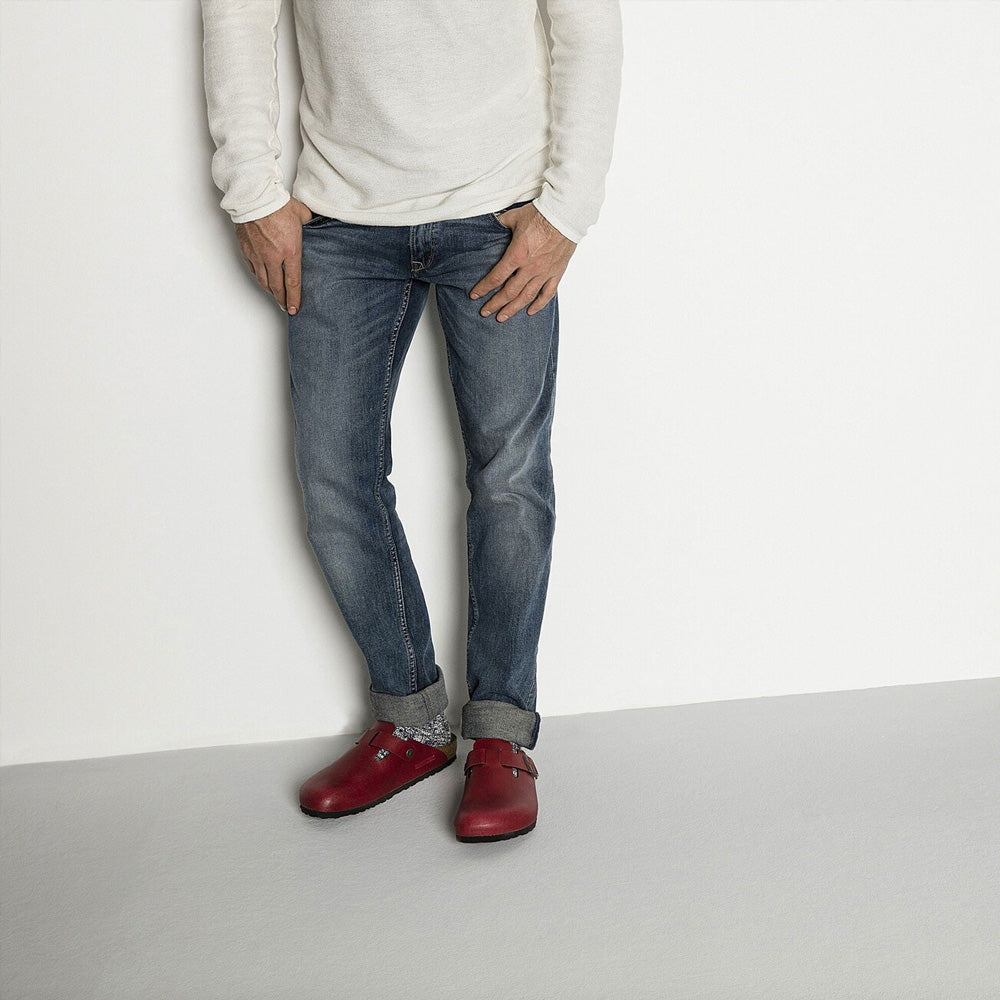 COTTON SLUB M / BLUE WHITE