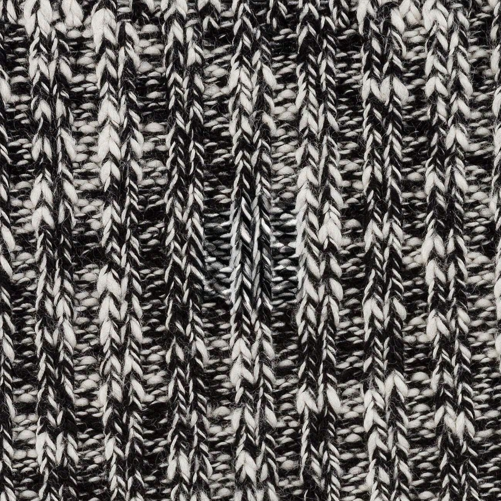 COTTON SLUB M / BLACK GRAY