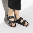 Load image into Gallery viewer, GARDENIA-BIRKENSTOCK-1011075-ARIZONA-BIG-BUCKLE-LEOI-N-BLACK-HEX-3

