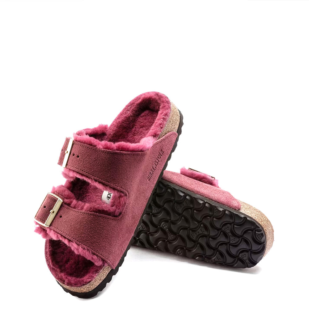 GARDENIA-BIRKENSTOCK-1020464-ARIZONASHEARLINGLEVE-N-MAROONLAF