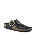 Load image into Gallery viewer, GARDENIA-BIRKENSTOCK-1021467-GIZEHBBLENAHIGHSHINER-BLACKHEX
