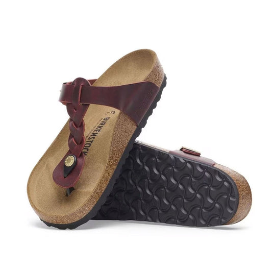 GIZEH BRAIDED LEOI R / ZINFANDEL