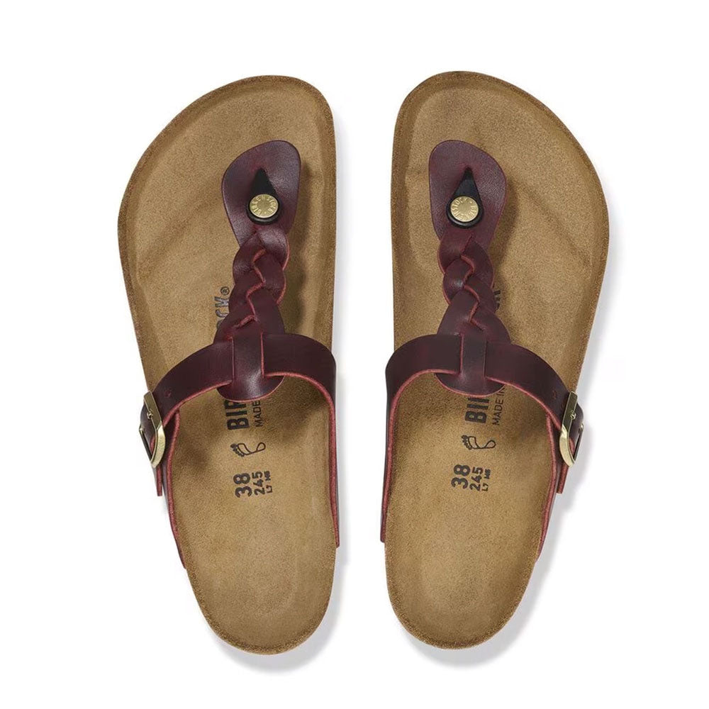 GIZEH BRAIDED LEOI R / ZINFANDEL