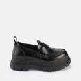 Load image into Gallery viewer, GARDENIA-BUFFALO-LONDON-1622104-ASPHA-LOAFER-BLACK
