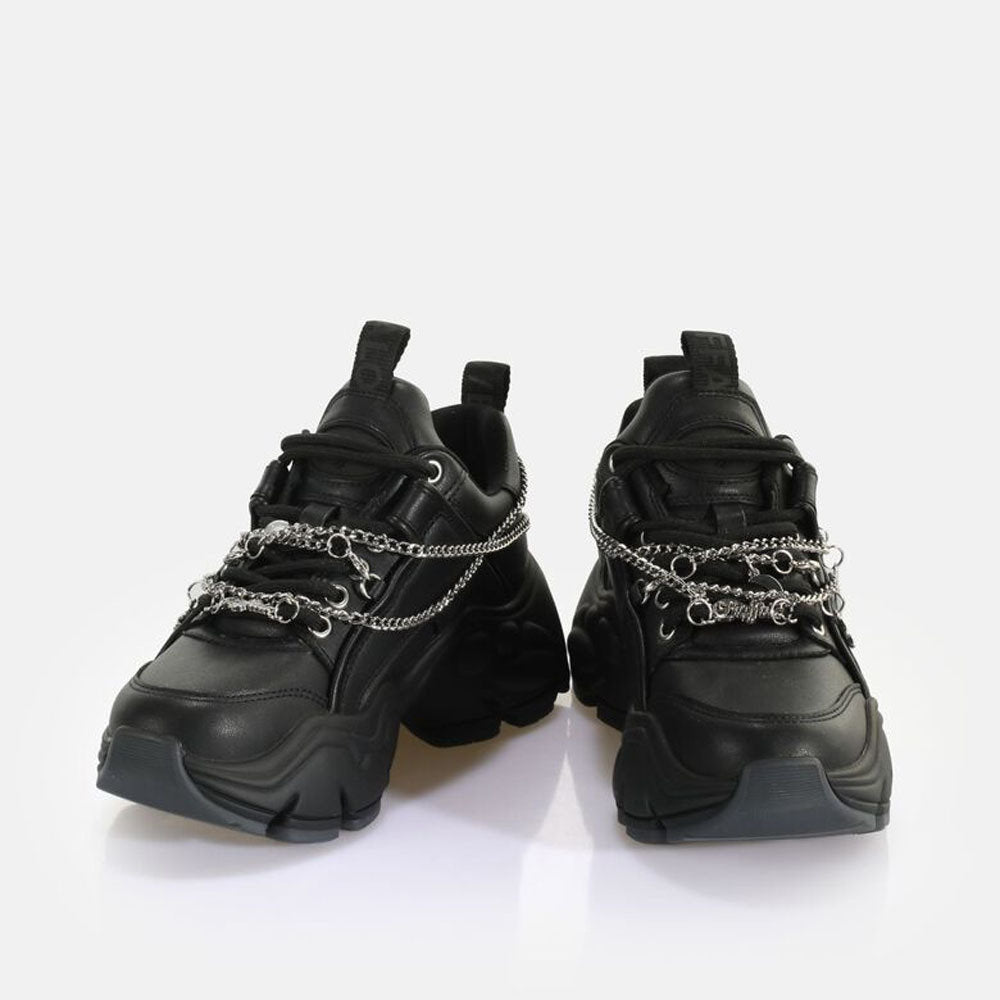 GARDENIA-BUFFALO-LONDON-BINARY-CHARM-BLACK-3