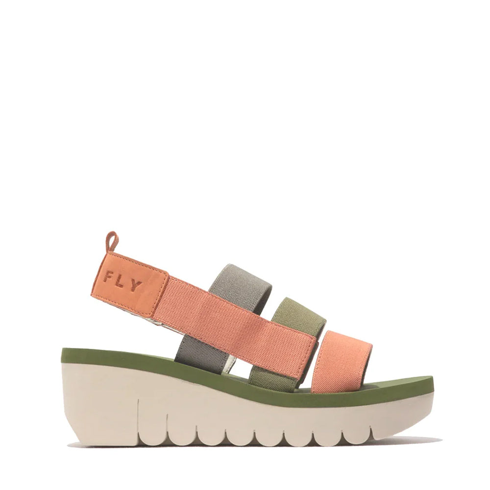 YERE / TEA ROSE+MULTI+GREEN