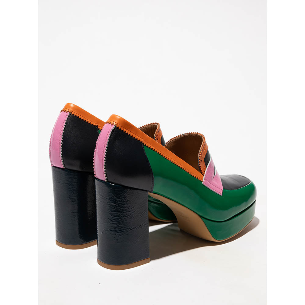 EROK / NAVY+GREEN+PINK+ORANGE