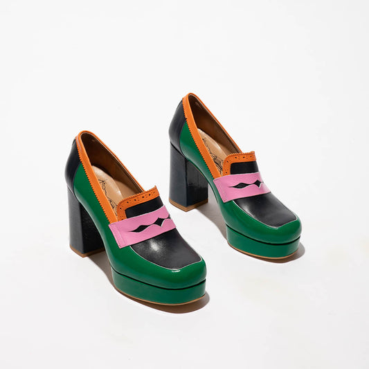 EROK / NAVY+GREEN+PINK+ORANGE