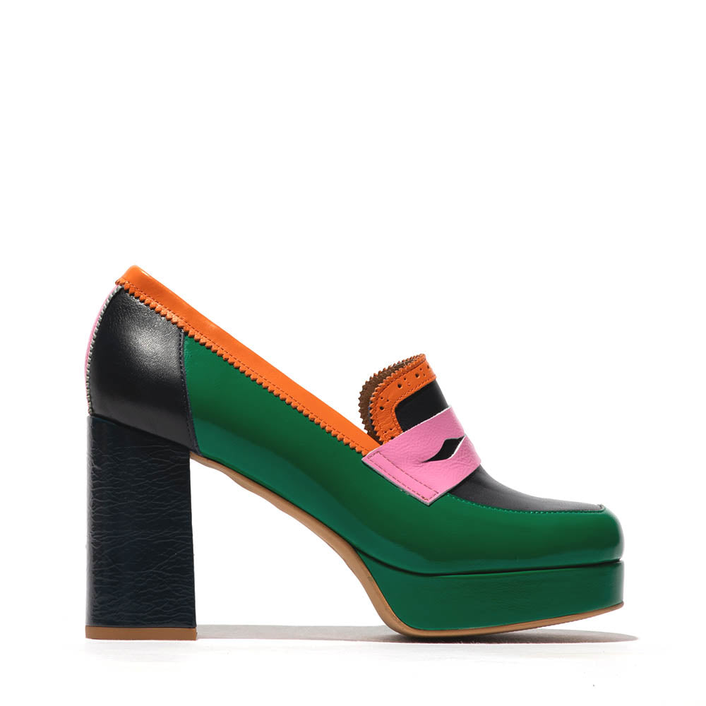 EROK / NAVY+GREEN+PINK+ORANGE