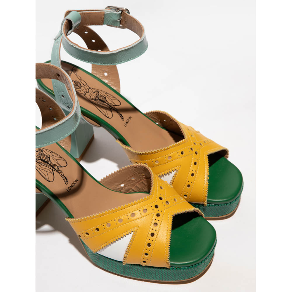 EBAN / YELLOW+WHITE+MINT