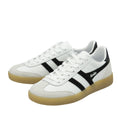 Load image into Gallery viewer, GARDENIA-GOLA-VIPERLEATHER-WHITE-BLACK-GUM-2

