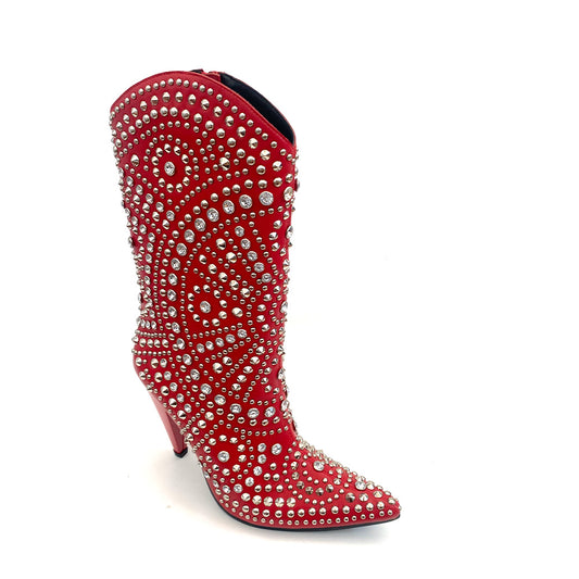 STUDLET / RED+SILVER