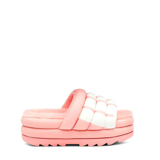 W PUFT SLIDE LOGO / PINK SCALL