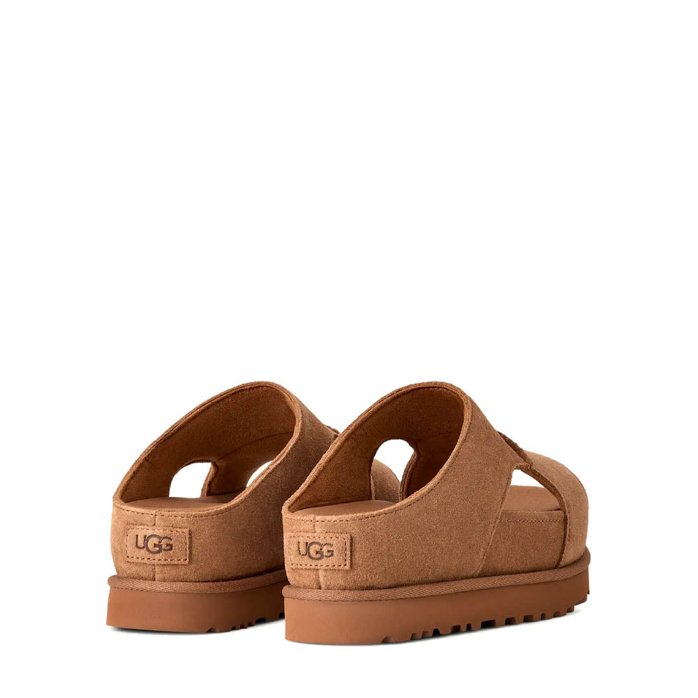 W GOLDENSTAR HI CUTOUT SLIDE / CHESTNUT