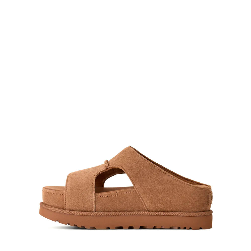 W GOLDENSTAR HI CUTOUT SLIDE / CHESTNUT
