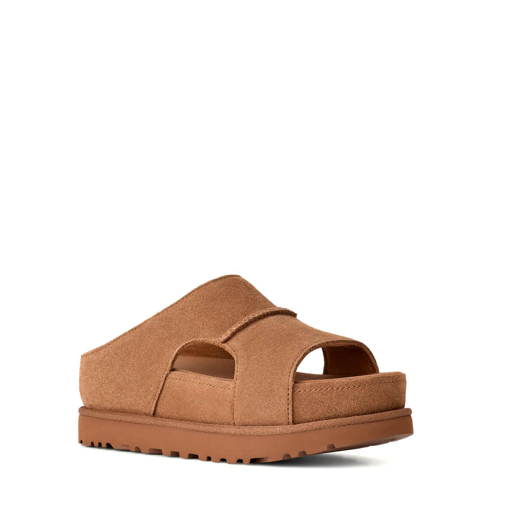 W GOLDENSTAR HI CUTOUT SLIDE / CHESTNUT