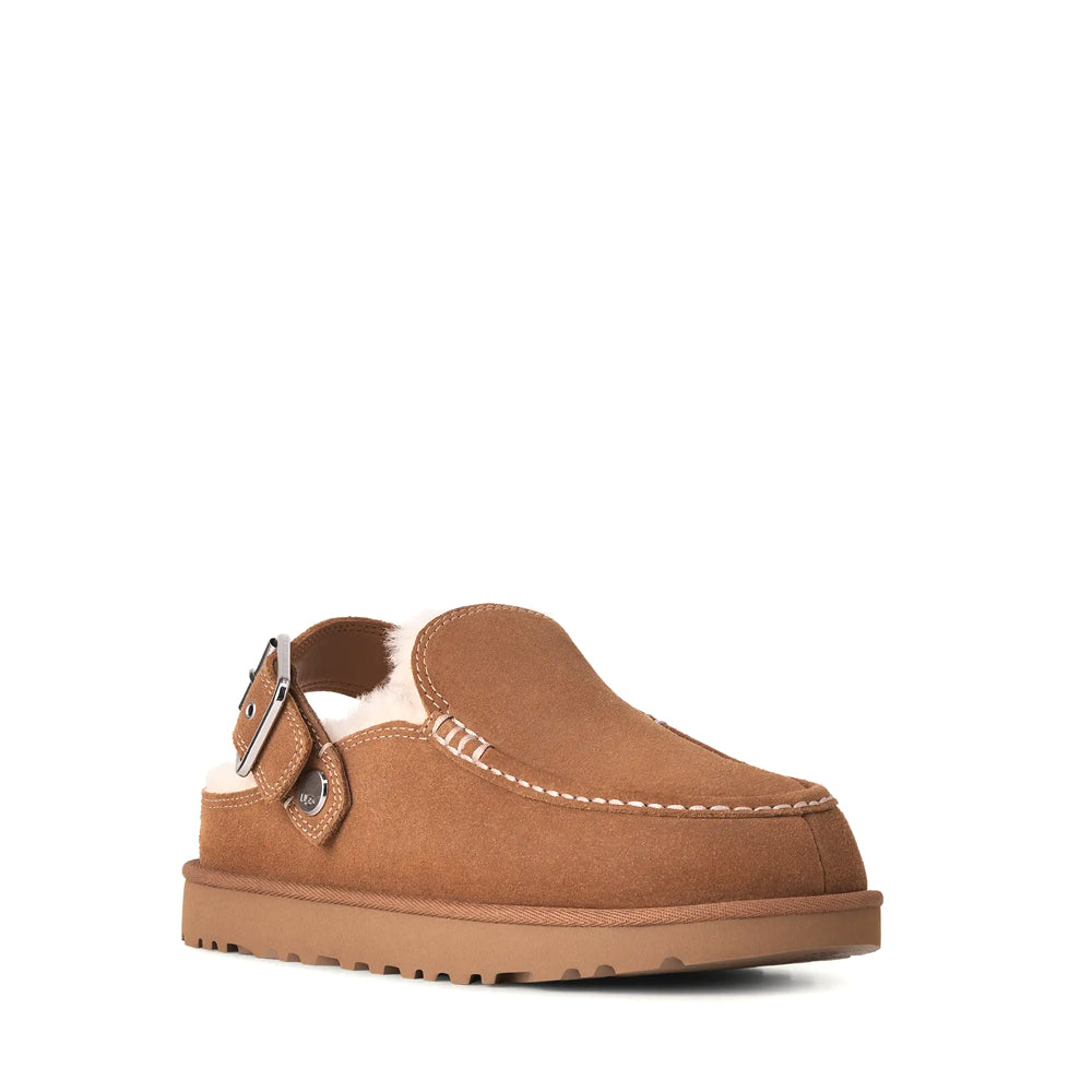 W GOLDENSTAR EVELINA CLOG / CHESTNUT