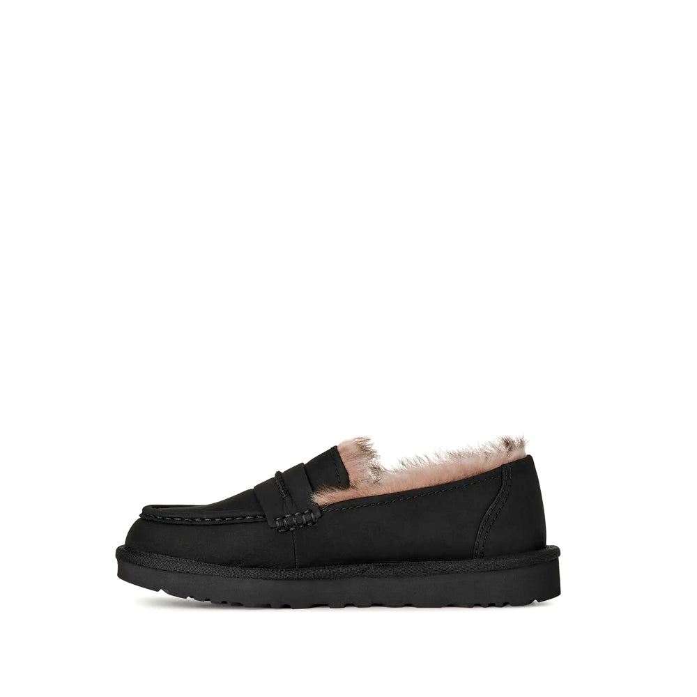 W ELLIS NUBUCK LOAFER / BLACK