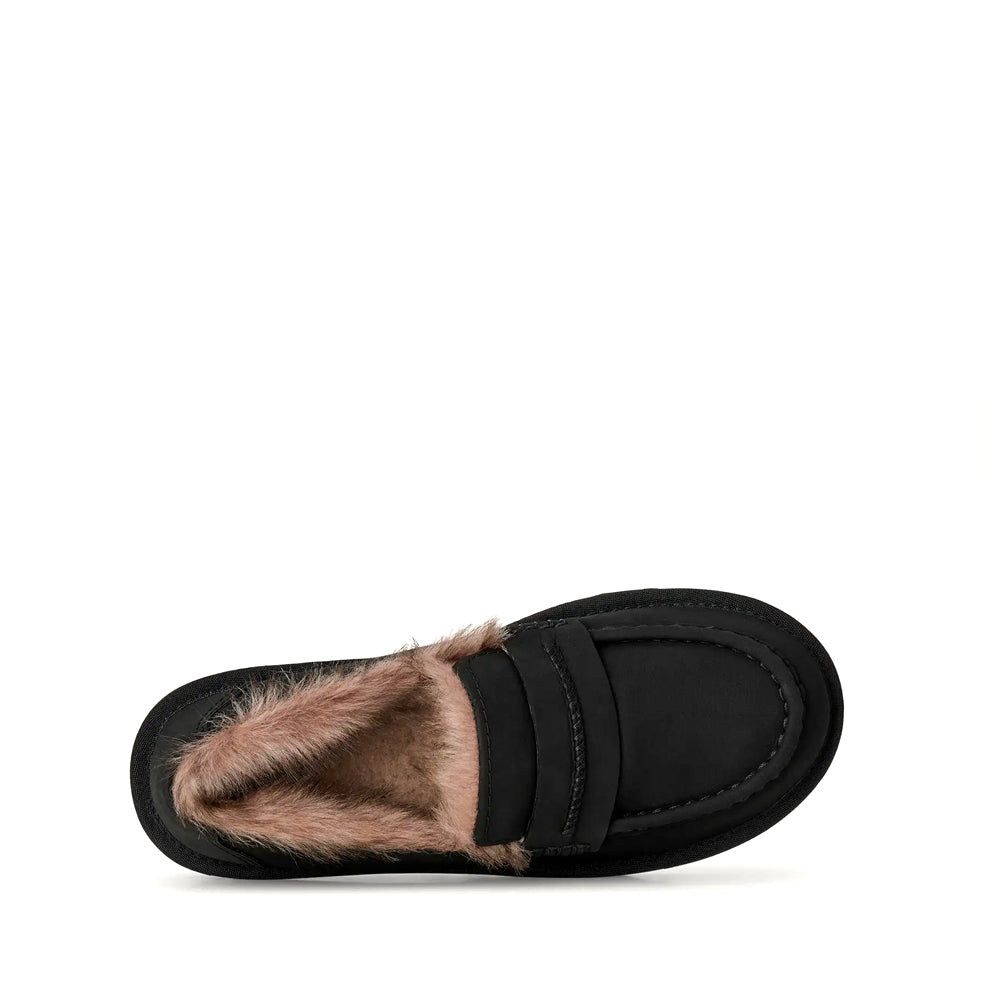 W ELLIS NUBUCK LOAFER / BLACK