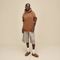 Load image into Gallery viewer, W ELLIS NUBUCK LOAFER / DARK CHESTNUT
