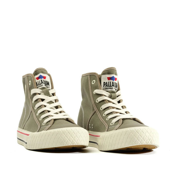 PALLA LOUVEL / DUSKY GREEN+WHI