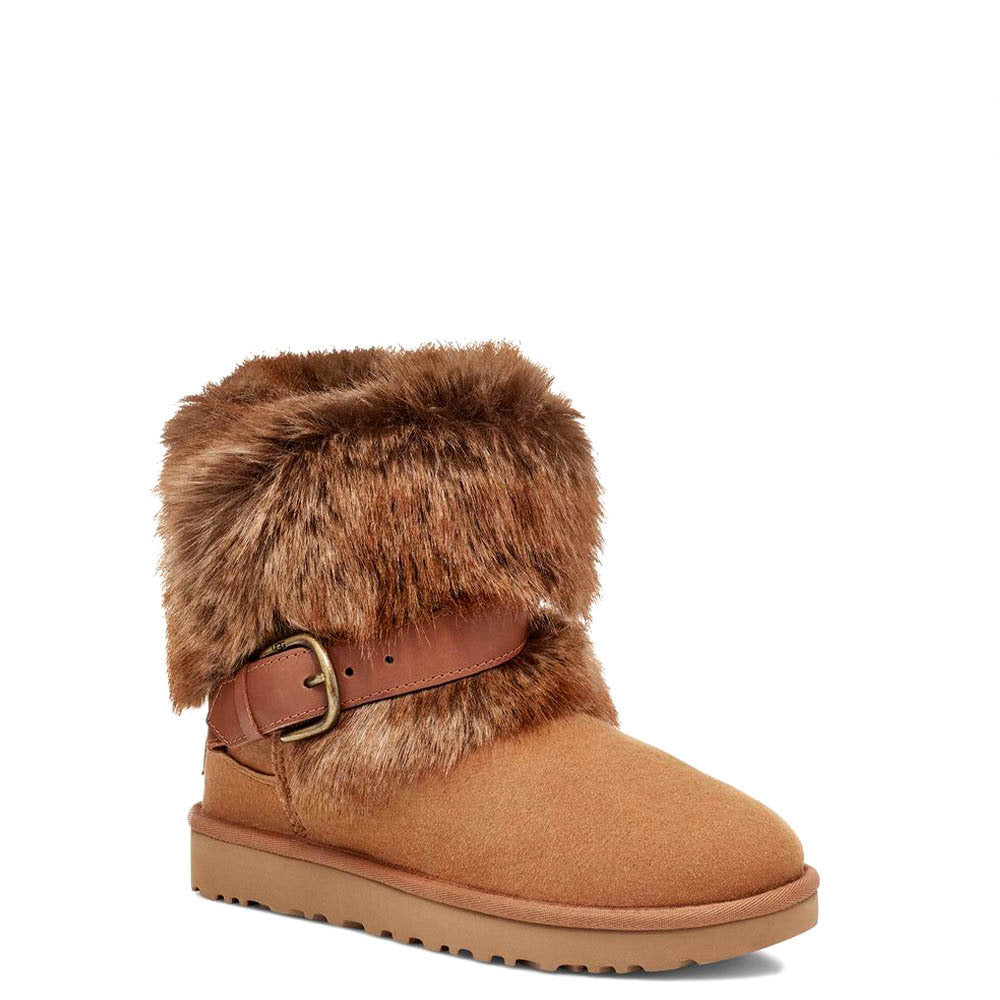 CLASSIC BUCKLE MINI / CHESTNUT