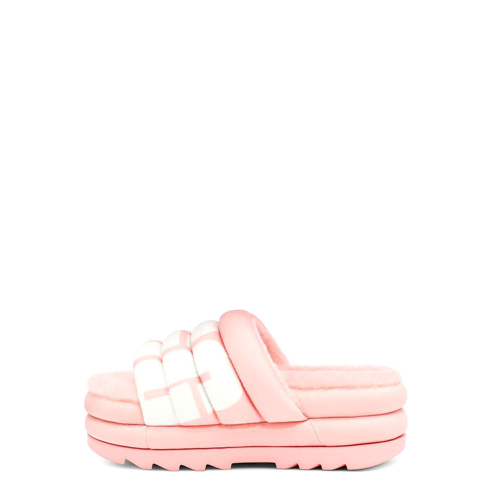 W PUFT SLIDE LOGO / PINK SCALL