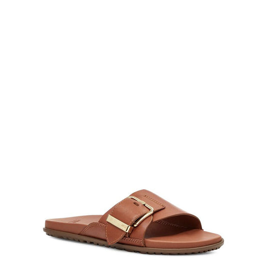 W SOLIVAN BUCKLE SLIDE / TAN LEATHER