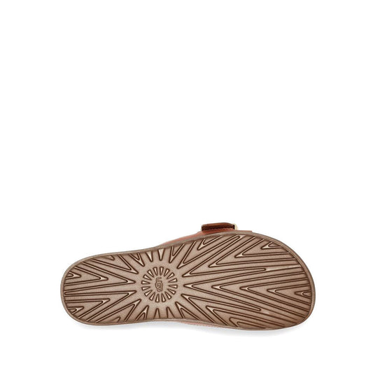 W SOLIVAN BUCKLE SLIDE / TAN LEATHER